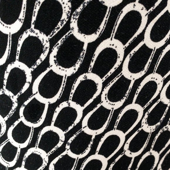 David Meister L Geometric Print Midi Dress Black - Picture 2 of 9